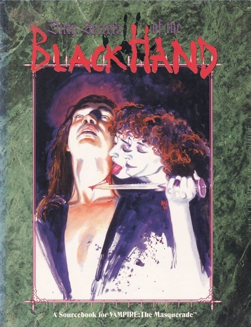 Vampire the Masquerade 2nd Edition - Dirty Secrets of the Black Hand (B Grade) (Genbrug)